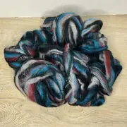 Soft Wool Roving Spinning Felting 2.4oz Dyed Black White Red Blue Yarn
