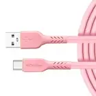 For Galaxy A23/A24/A25 Pink 6ft USB-C Cable Charger Cord Power Wire Type-C