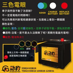 勁豹電池【電瓶持久組】宅配免運 買一送一 65B24L 麻新充電器 SC1000+ 充電器 免運費 汽車百貨 車用電瓶