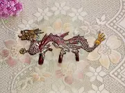 Dragon Themed Cloth Wall Hanger Brass Unique Creature Hook Office Wall Dec CA119