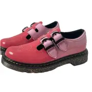 Dr. Martens Pink Gradient Glitter Mary Jane Shoes Big Kids Size 13 Sparkly