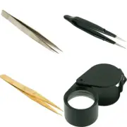 Precision Micro Forceps Tweezers #1 Electric Repair Tool Set