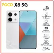 (Unlocked) Xiaomi POCO X6 5G 8GB+256GB WHITE Dual SIM Android Cell Phone