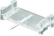 CRL L5915 Clear 1/2" x 7/8" Window Grid Retainers - Carded