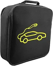 LABRIMP Handheld Cable Organizer Bag Multi Function Wear Resistant Cord Storage for Daily Use for Car Supplies and Travel Accessories