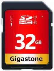Gigastone 32GB SD Card UHS-I U1 Class 10 SDHC Memory Card High Speed Full HD ...