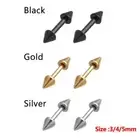 Ear Cartilage Stud Rivet Spike Cone Tip Tragus Helix Stud Barbell Earring