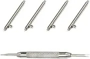 [Sankel] 20mm Quick Release Spring Bar Compatible for Samsung Galaxy Watch 7/6/5/4/ Active 2-Stainless Steel Watch Replacement Band Strap Link Pins Diameter 1.5mm +Repair Spring Bar Tool (4PCS)