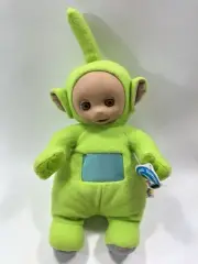 Playskool Teletubbies Green Tipsy Talking Plush 17" WORKING Tested NWT