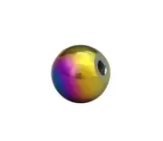 MITSUBISHI OUTLANDER BILLET NEO CHROME ROUND SHIFT KNOB 2001 01 - 2014