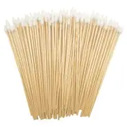 500Pcs Precision Cotton Swabs With 6'' Long Sticks For Gun Cleaning, Makeup Or P