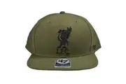 Liverpool FC Captain 47 Snapback Cap (Dark Green/Black Camo) (One Size)