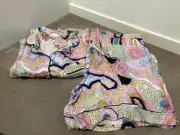 BNWT Peter Alexander X Mulganai Indigenous Collab Set-SIZE 2+ Shirt & 3+ Shorts