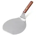 Spatula Stainless Steel Pizza Peel Shovel Cake Lifter Wood Handle Plate Holder