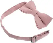 [CATIEBYE] Boys Bow Ties Pre-tied Cotton Bow Tie Soft Comfortable for Banquets Picnics School