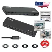 Compact Thunderbolt 4 Dock with Power Delivery - Supports 4K/8K Dual Displays