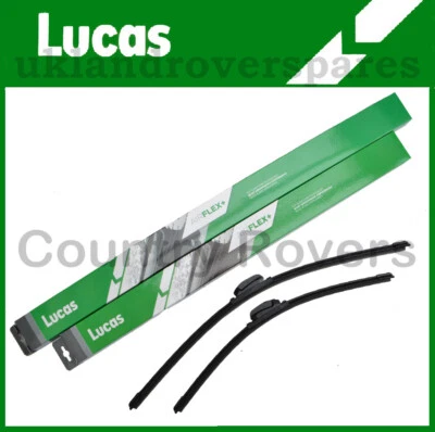 INFINITI EX WIPER BLADES LUCAS AIRFLEX+ AERO FLAT TYPE 24" & 16" 2008 TO 2013