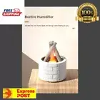 H10 Ultrasonic Aroma Diffuser: Fire Flame Essential Oil humidifier with USB