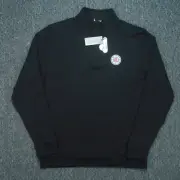 Los Angeles Clippers Pullover Men Large Black Travis Mathew Cloud Quarter Zip