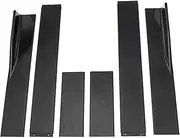 78.7" Side Skirt Extension Kit Universal Compatible for Subaru WRX STi 2000-2024 Apron Splitters Lip Winglet Car Tuning Accessories(Glossy Black)