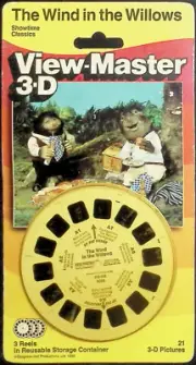 The Wind In The Willows 3d View-Master 3 Reel Packet NEW SEALED