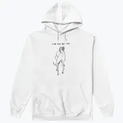 Look How Fast I Am White Hoodie Crewneck Sweatshirt Pullover