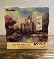 A New Day at the Cinderella Castle Thomas Kinkade Disney Parks Puzzle NEW Sealed