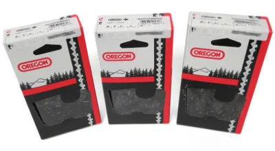 3 Oregon chainsaw chains 91VXL055G 16" Fits Stihl MS210, MS192, MS200, MS201