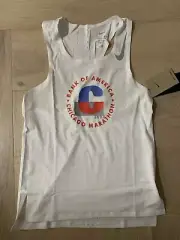 Nike Men's XS Chicago Marathon 2023 AeroSwift Running racing Singlet FD2692 010
