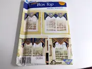 Simplicity Sewing Pattern 0694 for BOX CURTAINS, VALANCES Easy! UNCUT