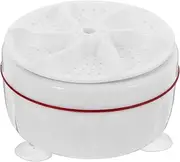 SEWACC Travel Mini Washing Machine Portable Washer for Underwear Socks Compact USB Powered Laundry for Apartments Dorms Camping Deep Cleaning with Auto Shut Off
