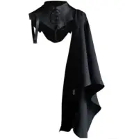 Gothic Medieval Cosplay Vampire Knight Cape Shawl Cloak Halloween Party Costume