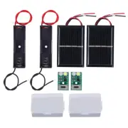 Solar Light Control Panel Set with Charging for Lawn Lamp 1.2V