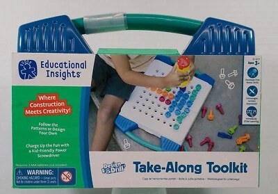 Educational Insights Design & Drill Take-Along Toolkit w/ Drill -STEM Learning