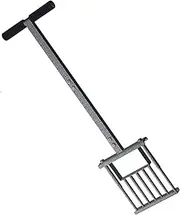 Misaakoeq Grass Aerator,Garden Plug Aerator | Manual Versatile Spike Plugger Tool for Lawn Garden Seeding Soil Landscaping Yard Maintenance