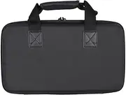 EVA Hard Case DJ Equipment Case Sponge Case Lightweight Smooth Zippers DJ Gear Case Travel Bag DJ Carry Case
