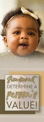 Size Does Not Determine Pro-Life Bookmark (Pack of 100)
