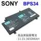 SONY BPS34 3芯 日系電芯 電池 SVF15A1DPXB SVF15A16SC
