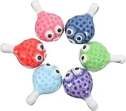 GREENADSCAPE 6pcs Ceramic Animal Design Chopstick Holders Cute Spoon Rest Fork Accessory for Table Decor Present for Adults Easy to Clean Store