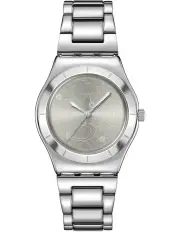 [Swatch] Petal Bliss Watch in Silver YLS237G