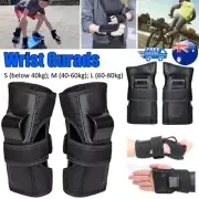 Ski Skateboard Snowboard Skate Wrist Guards Support Brace Palm-Protector Gloves