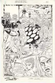 Warriors of Plasm Graphic Novel #1 pg 24 - Home for the Holidays Original Comic