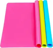 3 Pack Extra Large Silicone Sheets for Crafts Liquid Resin Jewelry Casting