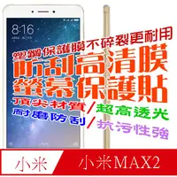 在飛比找PChome24h購物優惠-小米MAX2 防刮高清膜螢幕保護貼