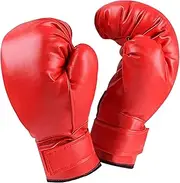 Music Boxing Gloves, Boxing Training Mittens, Shockproof Punching Gloves, 8Oz Red, Easy To Use, Portable For Men Women Kids