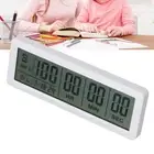 White Digital Countdown Days Timer 999 Days Count Down Clock For Vacation IDS