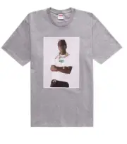 Supreme Tyler The Creator Tee Heather Grey Size Medium FW24 NEW IN HAND