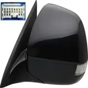Fits 09-14 TSX Left Driver Mirror Power Un with Heat, Signal,Memory
