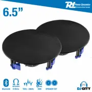 Power Dynamics NCBT6B Low Profile Ceiling Speaker Set BT 6.5" Inch Black