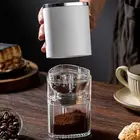 Compact 155mL Mini Coffee Grinder for Home Travel and Office Use